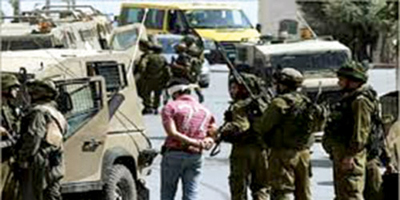 قوات الاحتلال الإسرائيلي تعتقل أربعة فلسطينيين شرق غزة 