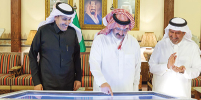 الأمير تركي بن طلال يدشن 42 مشروعا تنمويا للطرق بمنطقة عسير 