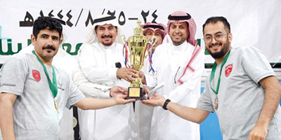 نادي جدة ومركز مكة أبطال كرة الطاولة للصم 