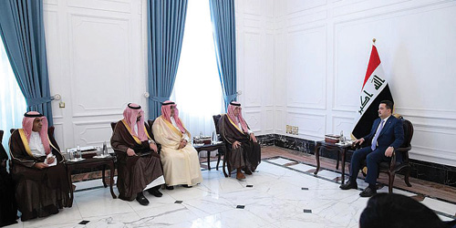 د.القصبي يلتقي رئيس الوزراء العراقي 