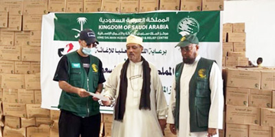 100 طن من التمور هدية المملكة إلى اليمن 