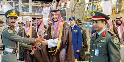 وزير الدفاع يرعى تخريج الدفعة (20) من طلبة كلية الملك عبدالله للدفاع الجوي 
