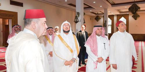 زيارة وزير الشؤون الإسلامية للمغرب
