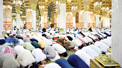 المسجد النبوي: 200 مليون مصلٍ ومصلية من غرة محرم حتى غرة ذي القعدة 