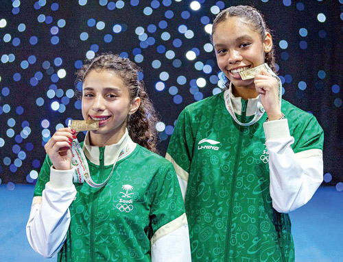 المنتخبات السعودية تضيف 4 ميداليات في دورة الألعاب العربية 