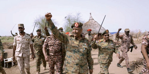 قائد الجيش السوداني يضع الوزارات تحت إشراف قادة الجيش 