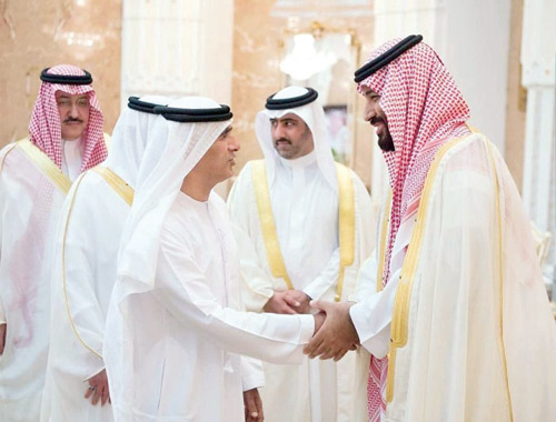 مع سمو الأمير محمد بن سلمان