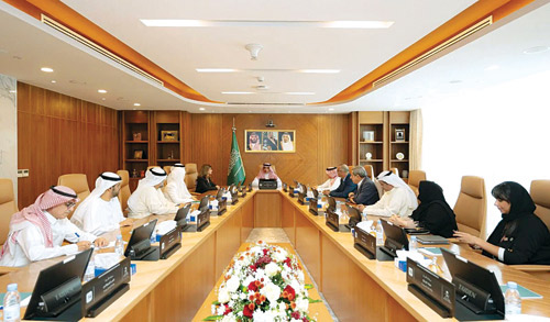 التقى أعضاء هيئة الأمانة العامة لاتحاد وكالات الأنباء العربية 