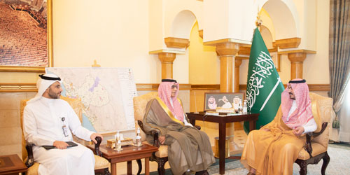 نائب أمير مكة المكرمة يستقبل رؤساء مجالس الغرف التجارية بالمنطقة 