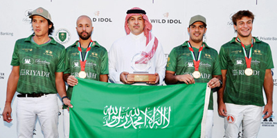 فريق «الرياض» ينتزع بطولة تشيسترتون للبولو من البريطانيين في دبي 