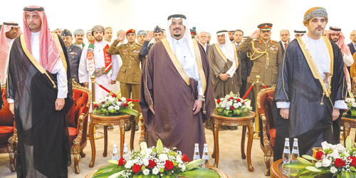 نائب أمير منطقة الرياض يشرف حفل سفارة سلطنة عمان باليوم الوطني 