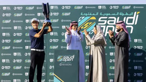 التايلاندي بوريبونسوب يتوج ببطولة السعودية المفتوحة للجولف 