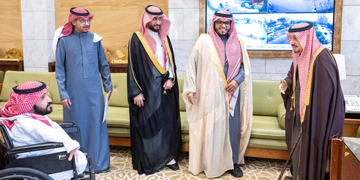 الأمير فيصل بن بندر يستقبل ممثل لجنة البخور والعطور بغرفة الرياض 