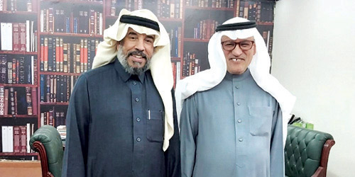د. تركي العيار والأستاذ أحمد الحمدان