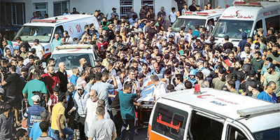 «الصحة العالمية»: قلقون من احتمال انهيار المستشفيات في جنوب ووسط قطاع غزة 