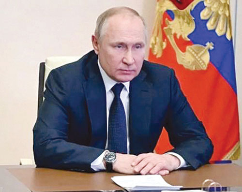 بوتين يفوز بالانتخابات الرئاسية الروسية 
