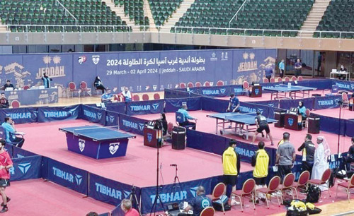 نادي البحرين لـ«الطاولة» بطلاً لغرب آسيا في بطولة جدة 