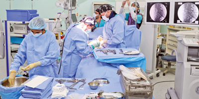 مستشفى الدكتور سليمان الحبيب بالقصيم يجري عملية «جنف» ناجحة 