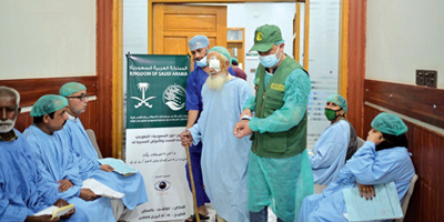 المملكة تنفذ 4 مشاريع طبية تطوعية لمكافحة العمى في باكستان 