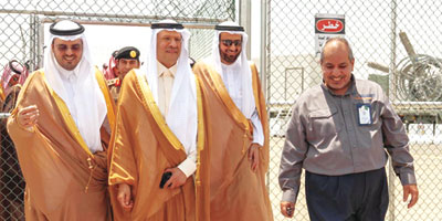 وزير الطاقة ونائب أمير منطقة مكة المكرمة وعدد من الوزراء يتفقدون استعدادات إمدادات الطاقة للحج 