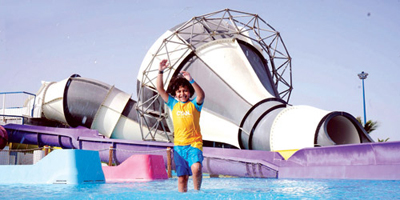 حديقة «سيان ووتر بارك» توفر لزوار موسم جدة تجارب للألعاب المائية 
