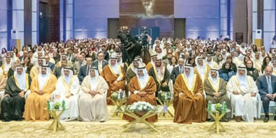 ولي عهد مملكة البحرين رعى حفل جائزة رئيس مجلس الوزراء للصحافة 