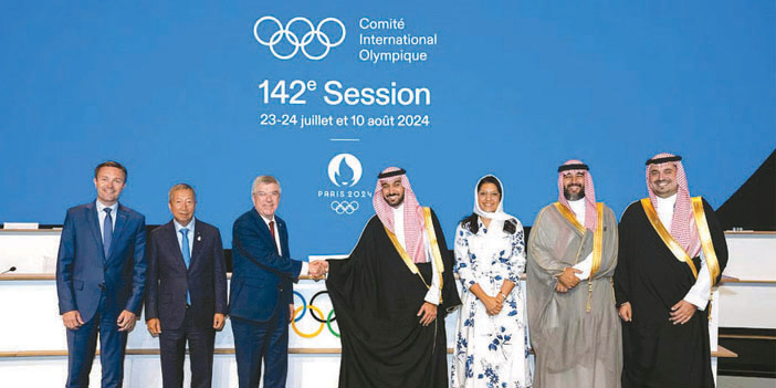صورة جماعية للجنة الأولمبية الدولية