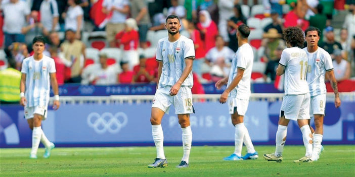 العراق يودع مسابقة كرة القدم بخسارة أمام المغرب 