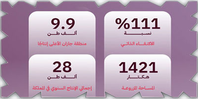 المملكة تحقق الاكتفاء الذاتي من التين بنسبة 111 % 