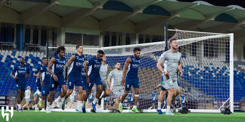  من تدريبات الهلال أمس