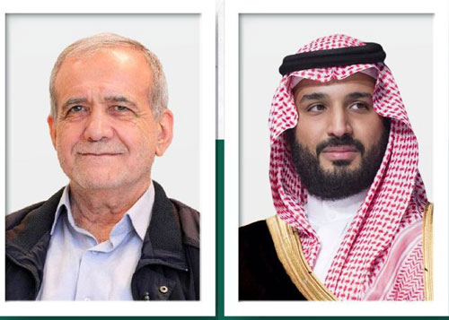 بزشيكان يشيد بالمبادرة السعودية للقمة 