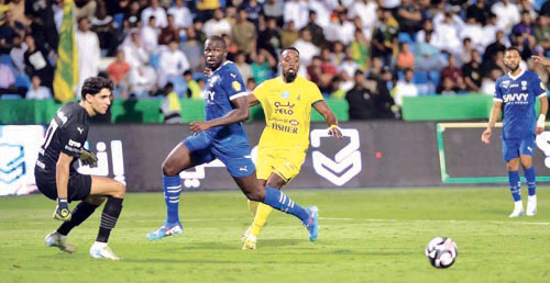 من لقاء الهلال والخليج